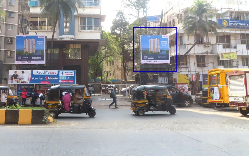 HOARDING : 10 X 10 ON MARVE ROAD, NR. ORLEM CHURCH, MALAD