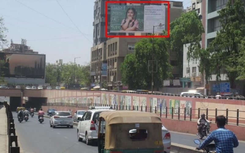 HOARDING : 40 X 20 PARIMAL CROSS ROAD, C G ROAD, CG Road