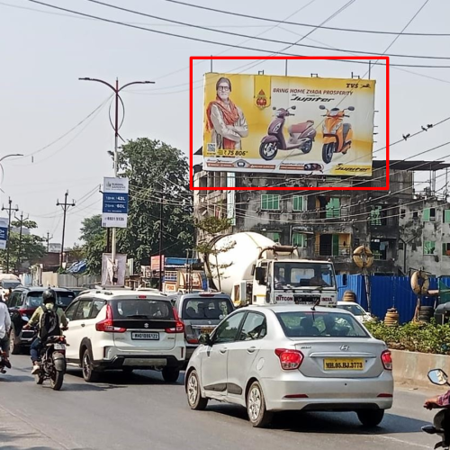 HOARDING : – 45 X 25  OPP. RIVERWOOD PARK PROJECT , DOMBIVLI