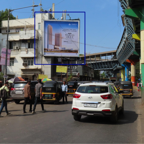 HOARDING : 20 X 20 ON SV ROAD, OPP STATION, BORIVALI