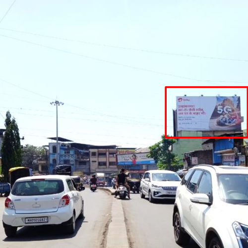 HOARDING : 44 X 26  SHREE RAM CHOWK ULLASNAGAR TOWARDS METRO MALL, ULLASNAGAR