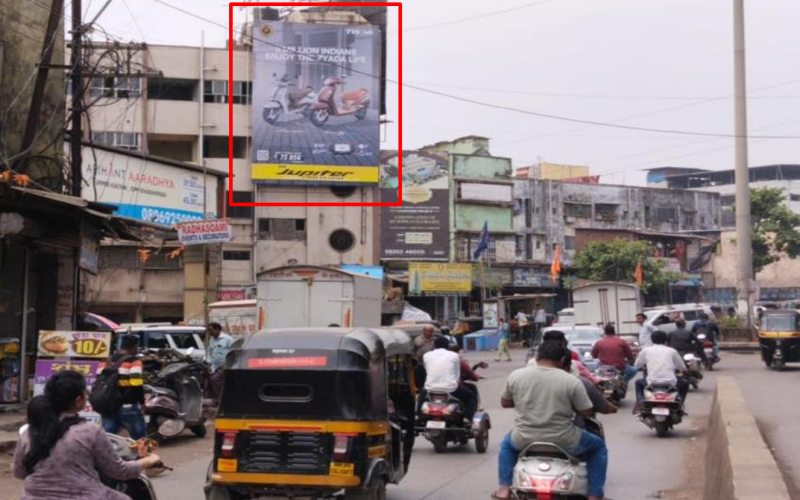 HOARDING : 20 X 30  SHREE RAM CHOWK , ULLASNAGAR