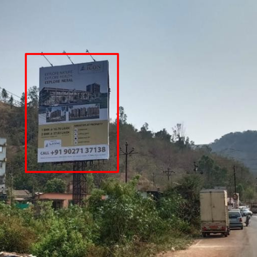 HOARDING : 30 X 40  TRAFFIC FROM KARJAT PANVEL TOWARDS NERAL, NERAL