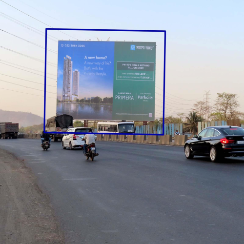 HOARDING : 102 X 80 ON MGEH, BEFORE VIRAR PHATA, VASAI 