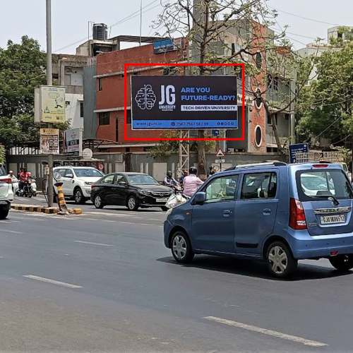 UNIPOLE : 20 X 10   IIM ROAD OPP. AMA FTF IIM TO PANJRAPOLE CIRCLE, IIM  