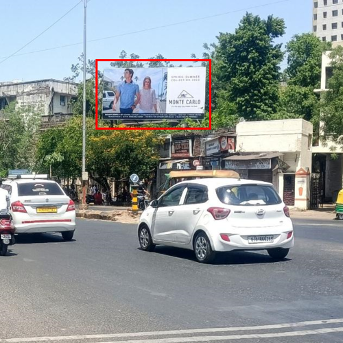 HOARDING : 30 X 15  ASHRAM ROAD ARJUN NIVAS NR V S HOSPITAL  FTF PALDI CIRCLE TO TOWN HALL, ASHRAM ROAD