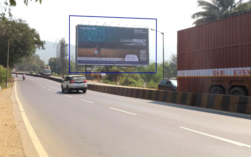 HOARDING : 82 X 41  ON GB ROAD , NR. KAJU PADA, THANE