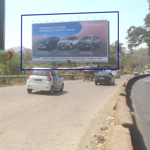 HOARDING : 82 X 41 ON GB ROAD, NR. KAJU PADA, THANE