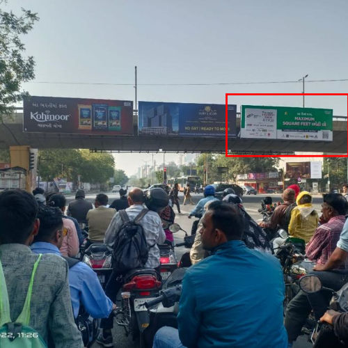 GANTRY : 30 X 10  IIM FLYOVER TOWARDS KESHAVBAUG FCG DRIVE IN ROAD (R), IIM