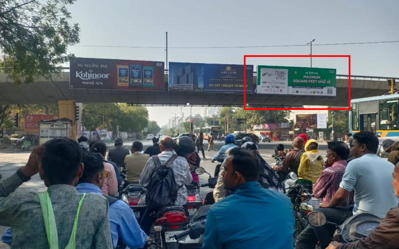 GANTRY : 30 X 10  IIM FLYOVER TOWARDS KESHAVBAUG FCG DRIVE IN ROAD (R), IIM
