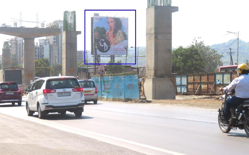 HOARDING : 40 X 41 ON GB ROAD, NR. BHAYANDER PADA, THANE